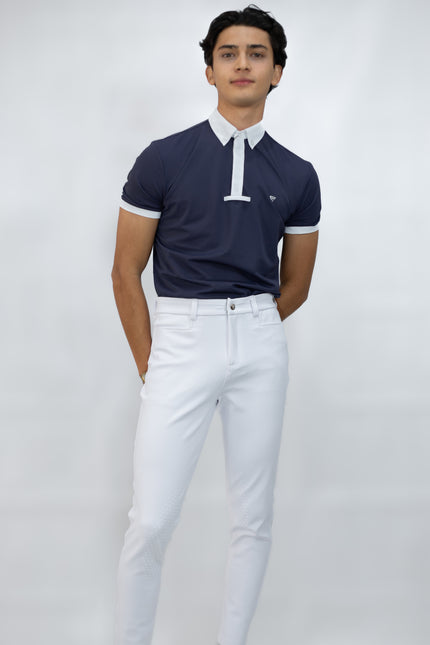 Camisa de manga corta esencial para espectáculos ecuestres de M