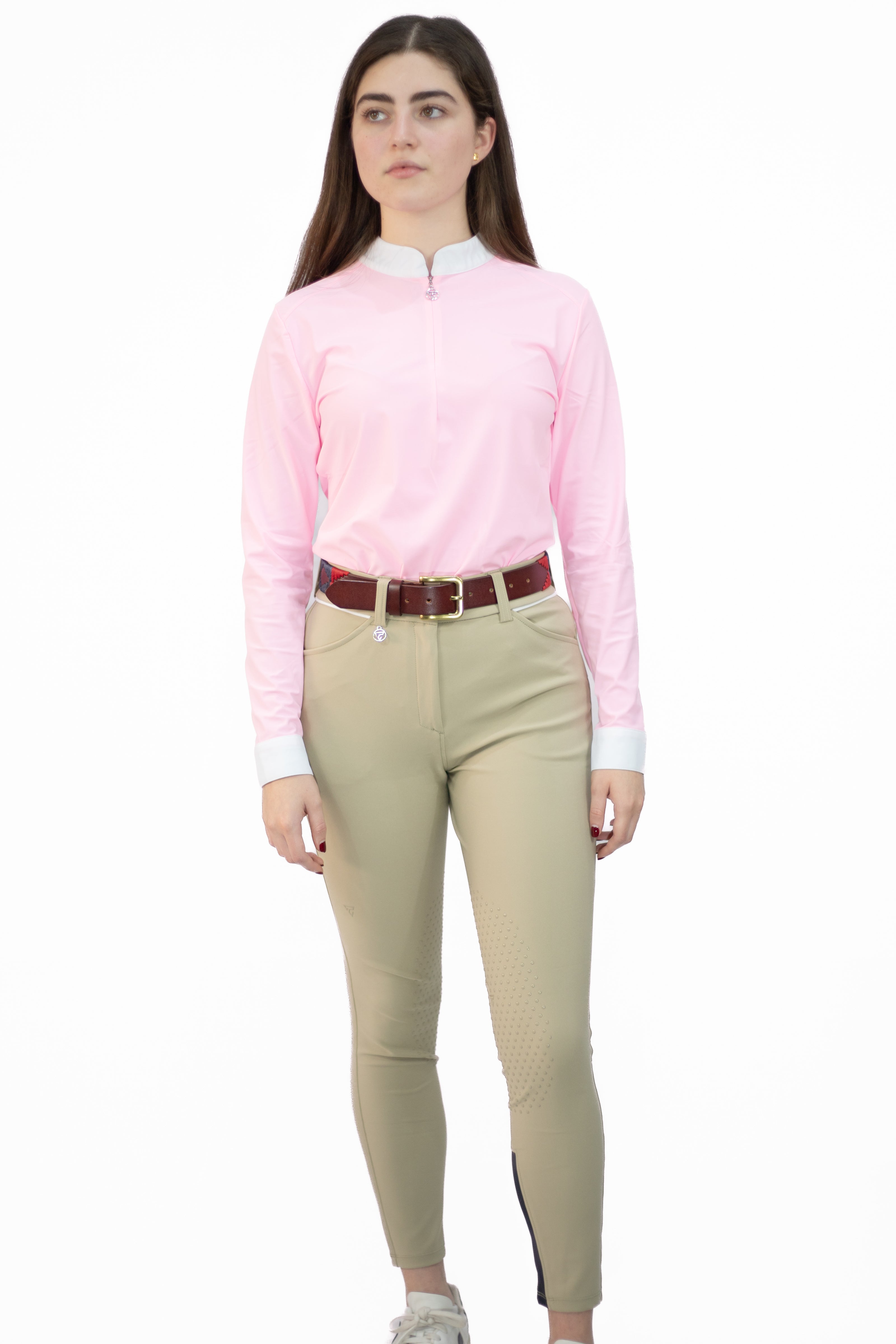 W's Lana Long Sleeve Riding Show Shirt