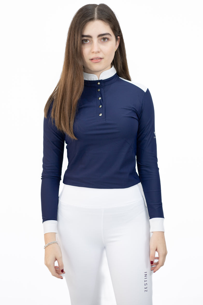 W's Jaden Long Sleeve Riding Show Shirt