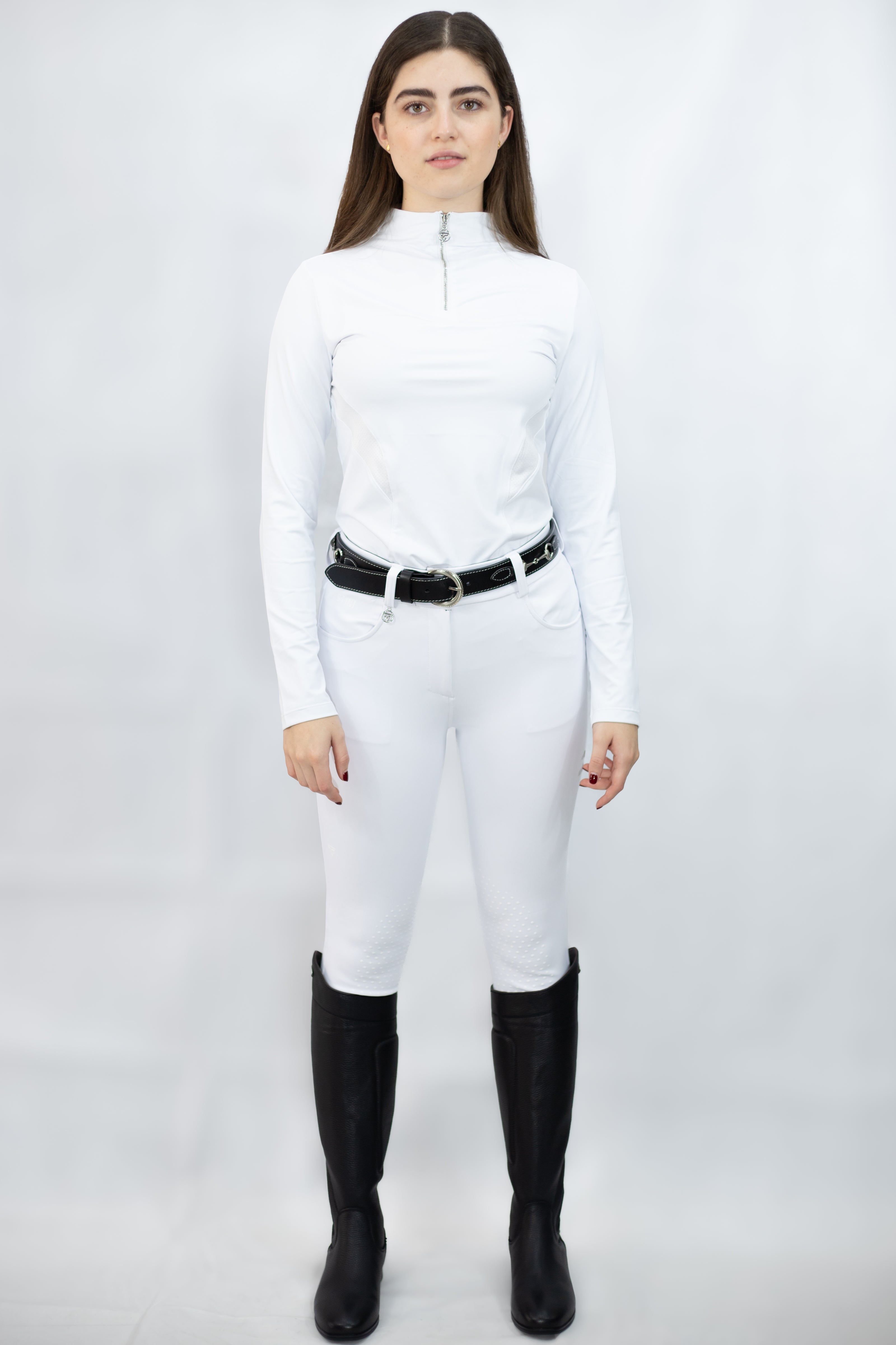 W's Sara Long Sleeve Riding Polo