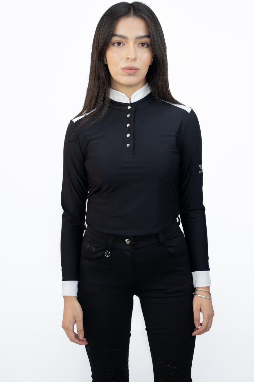 W's Jaden Long Sleeve Riding Show Shirt