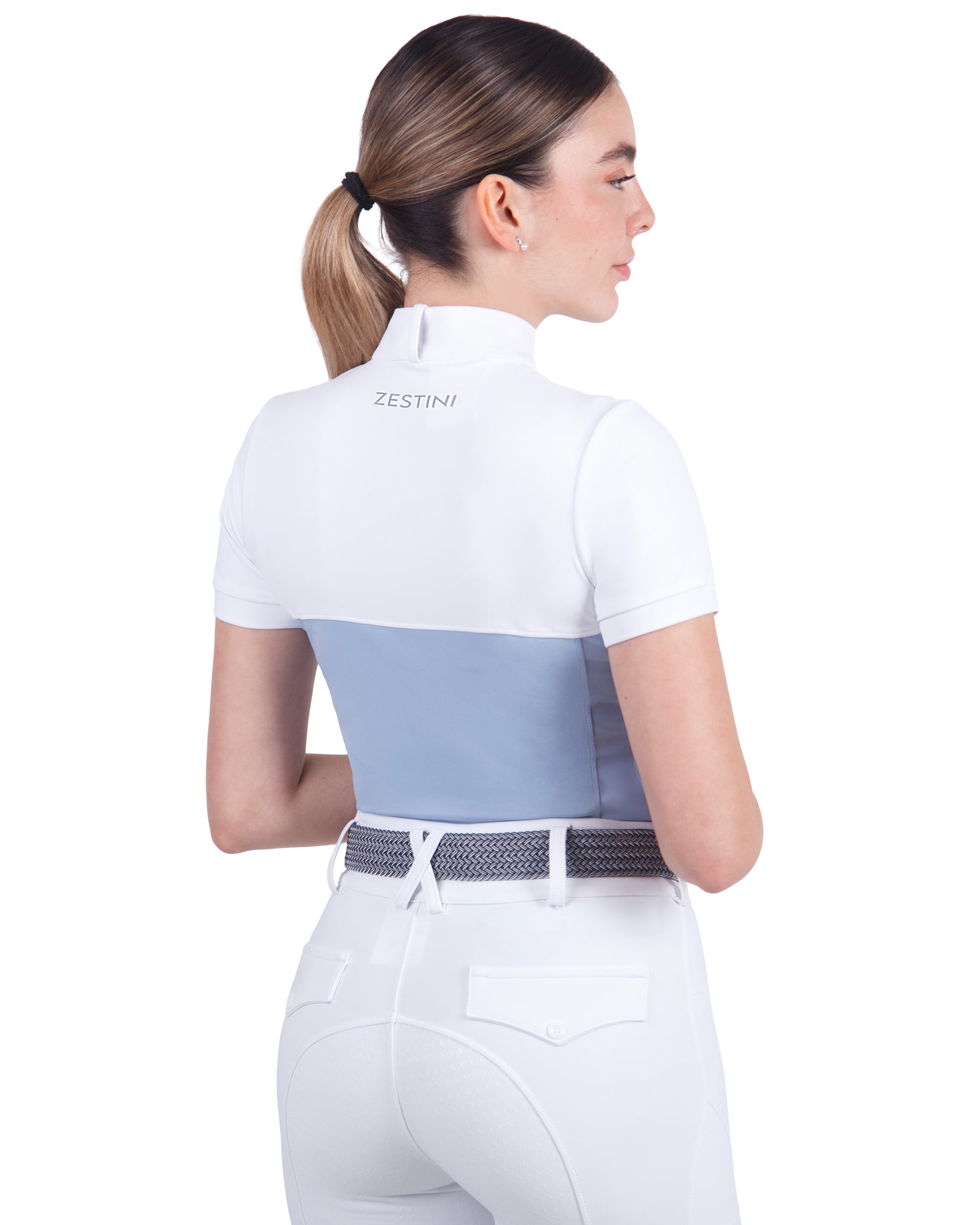 Camisa corta de espectáculo de Sienna W