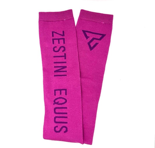 Purple Equestrian Socks