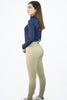 Pantalones de montar de silicona Emma Knee de W