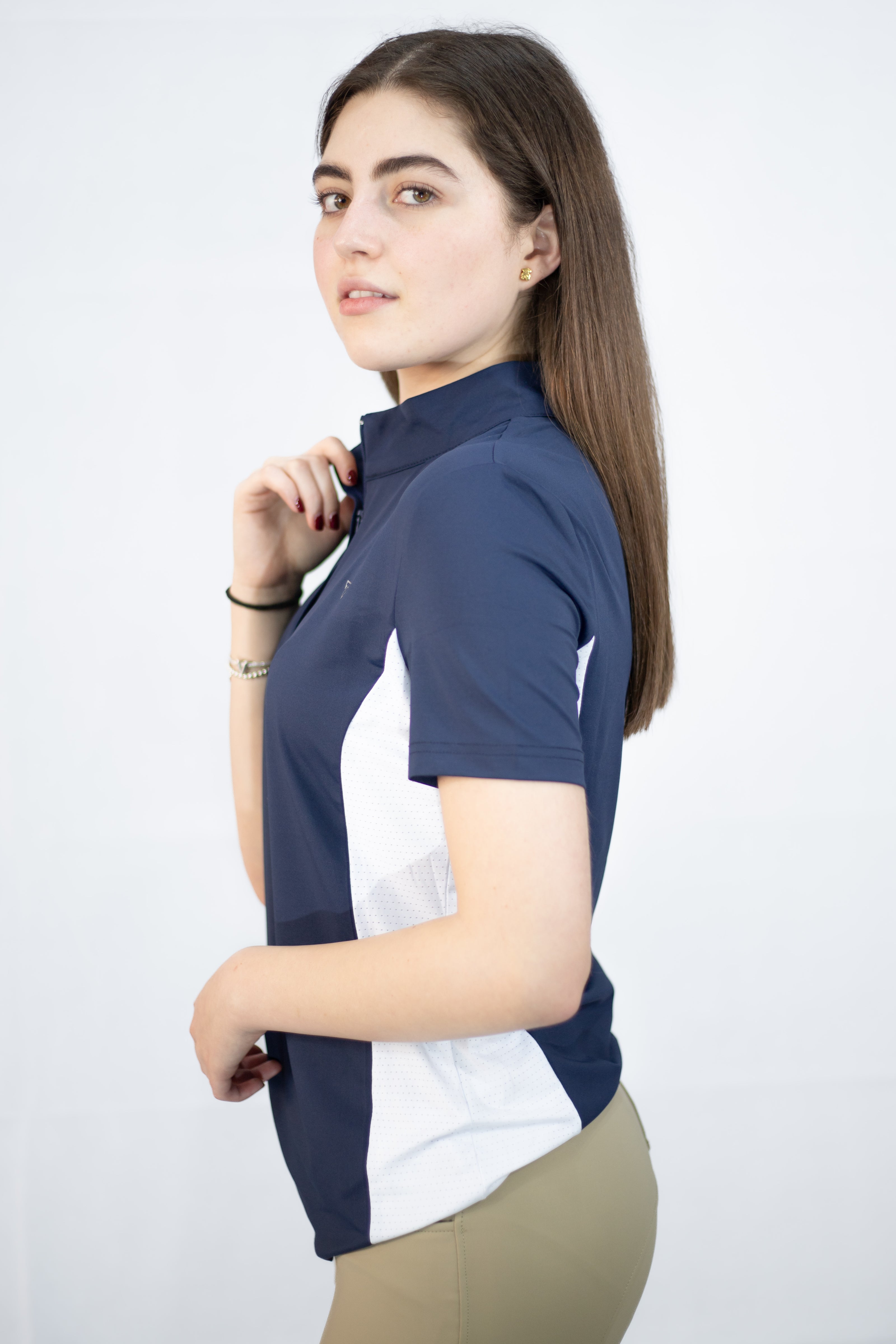 Polo de manga corta Avery Riding de W