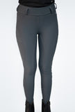 Leggings de equitación Diana para niña con asiento completo