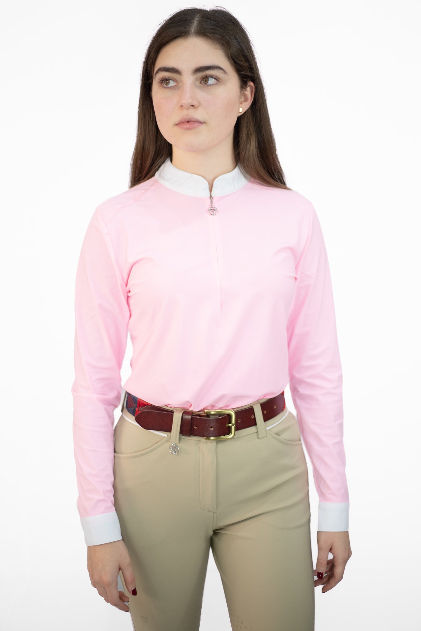 W's Lana Long Sleeve Riding Show Shirt