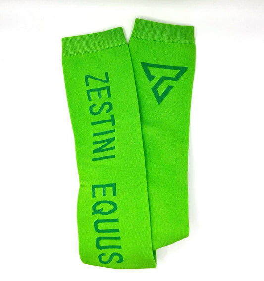 Green Equestrian Socks