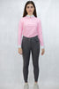 Pantalones de montar de silicona con rodilla Elza de W