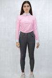 Pantalones de montar de silicona con rodilla Elza de W