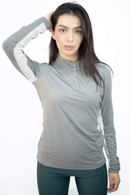 Polo de equitación de manga larga W's Kay