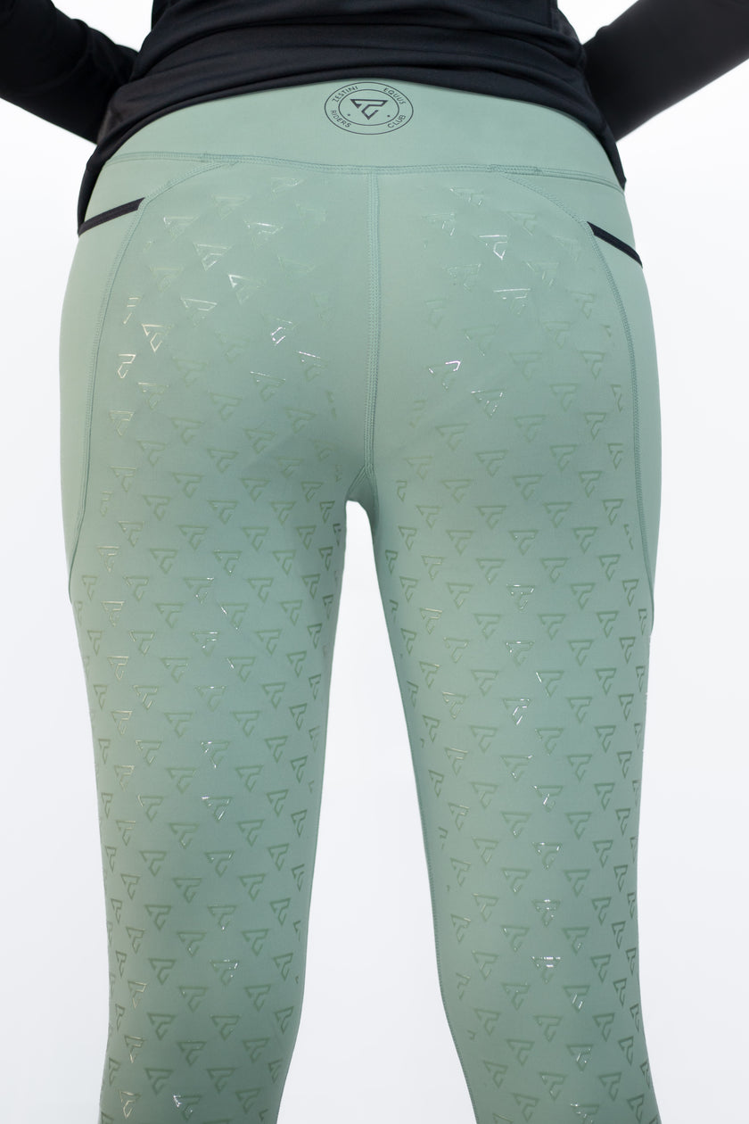 Leggings de montar con asiento completo de Astrid W