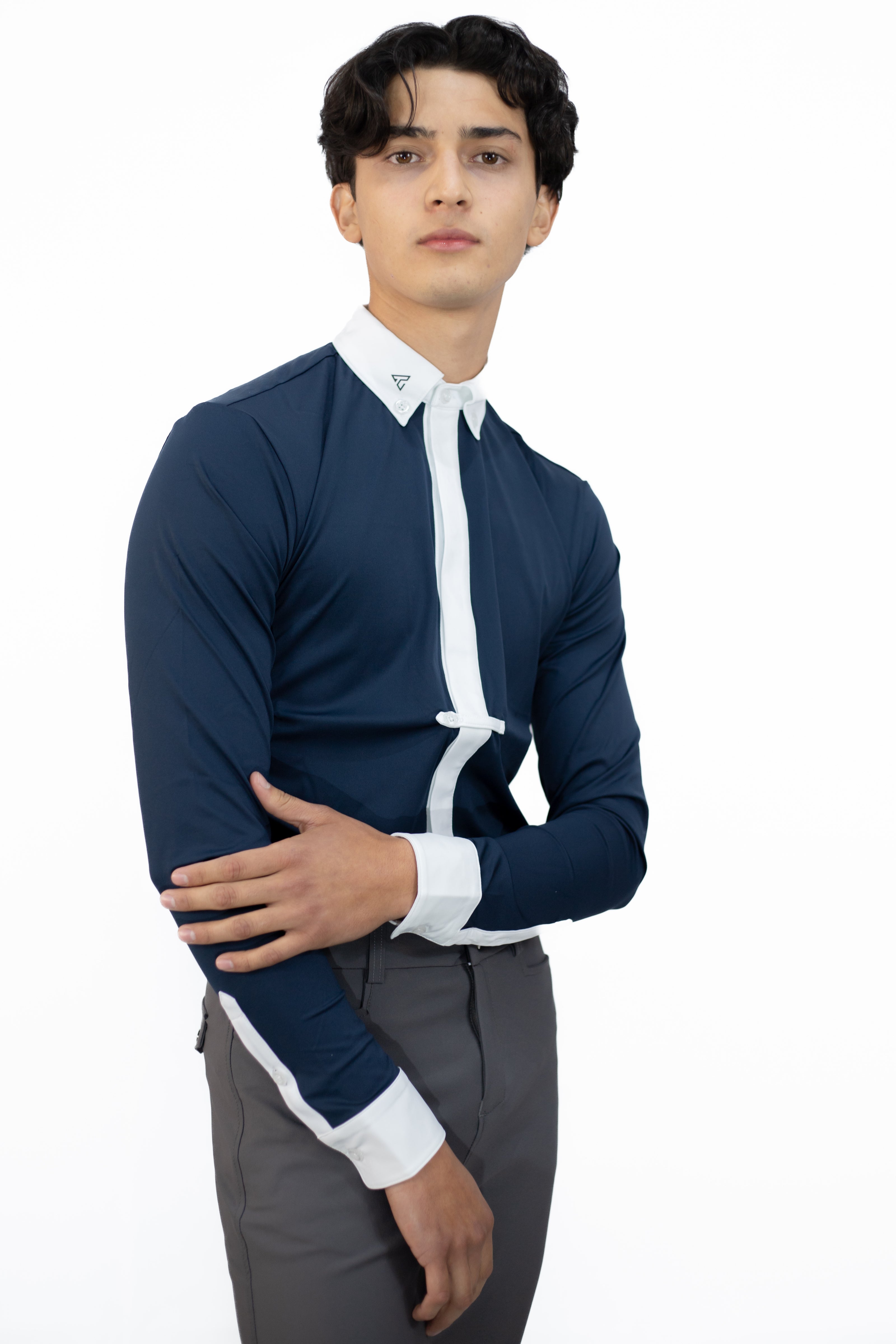 M's Halo Long Sleeve Riding Show Shirt