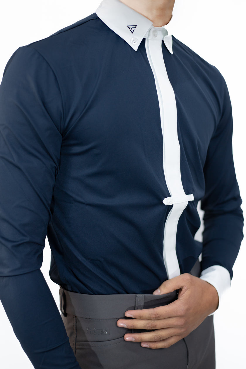 M's Halo Long Sleeve Riding Show Shirt