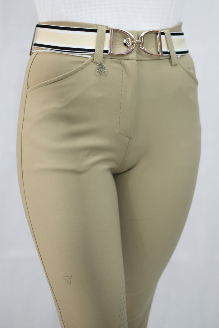 Pantalones de montar de silicona con rodillas de Betsy W