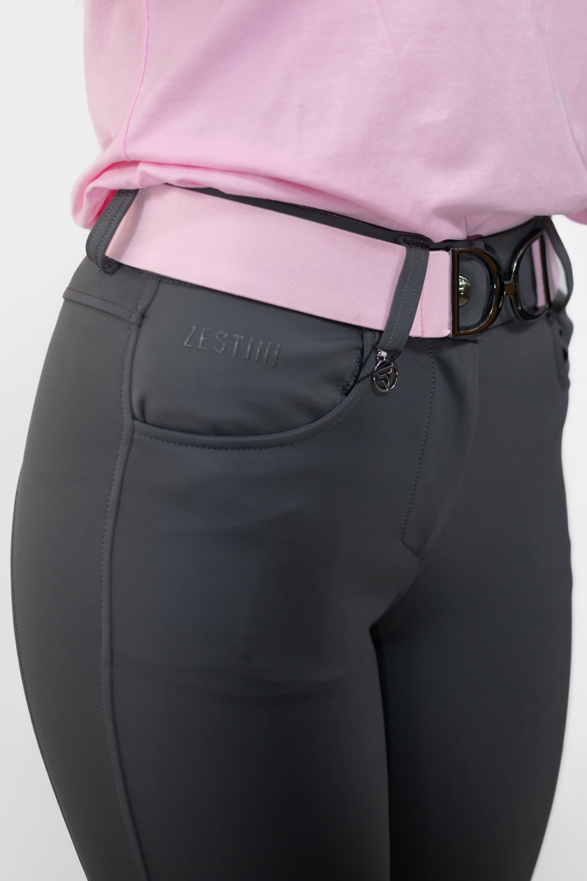 Pantalones de montar de silicona Emma Knee de W