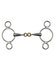 6 Ring Gag Bit With Brass Jointer 18mm