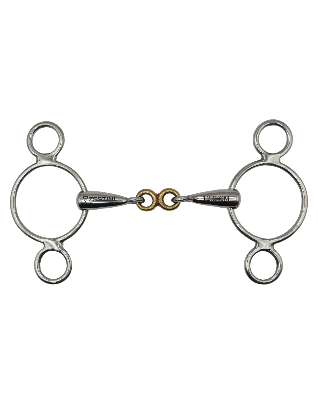 6 Ring Gag Bit With Brass Jointer 18mm