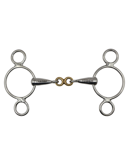 6 Ring Gag Bit With Brass Jointer 18mm
