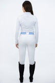 Pantalones de montar de silicona Emma Knee de W