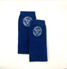 Calcetines ecuestres azul real para adulto
