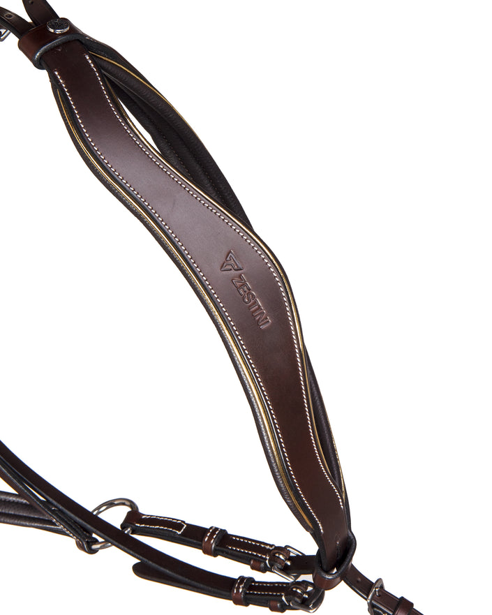 Jumping Bridle With Raised Noseband