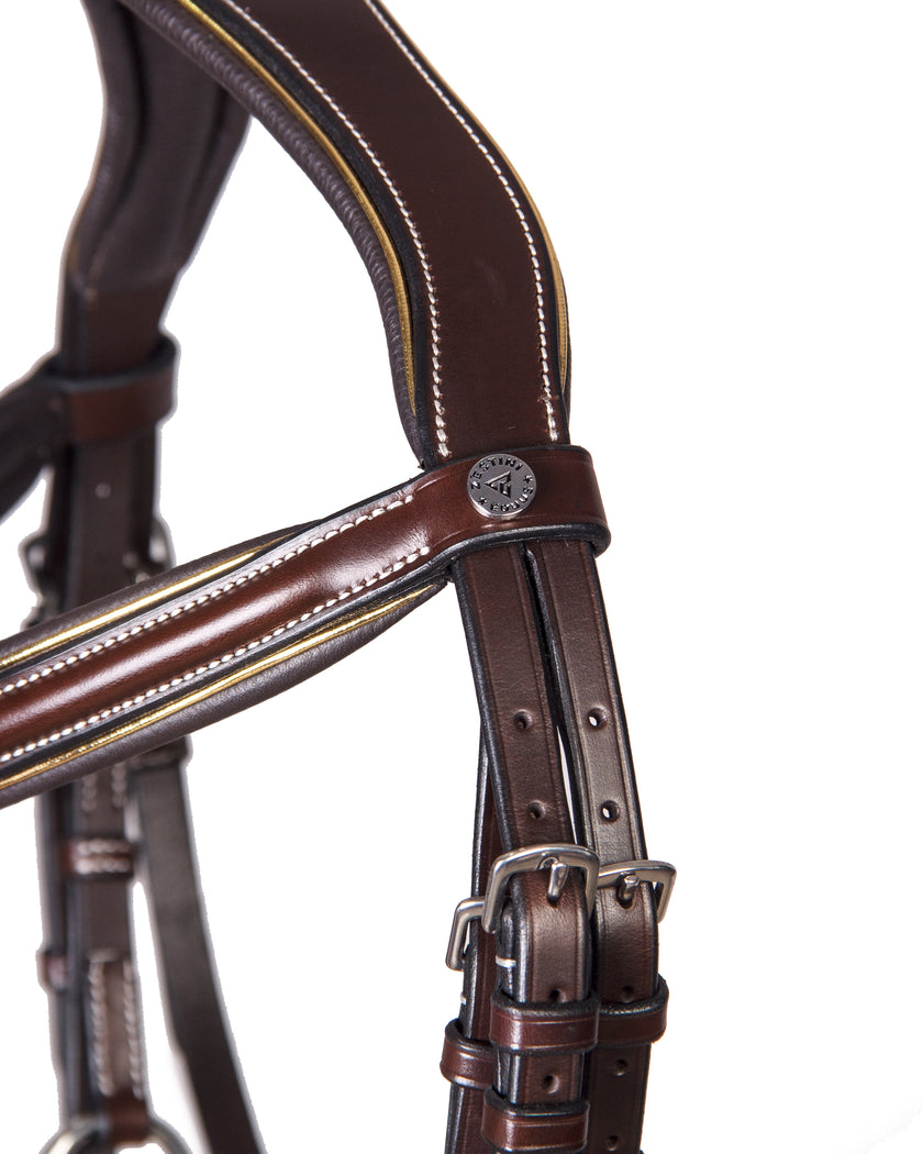 Jumping Bridle With Raised Noseband