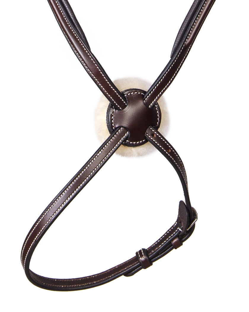 Jumping Bridle With Raised Noseband