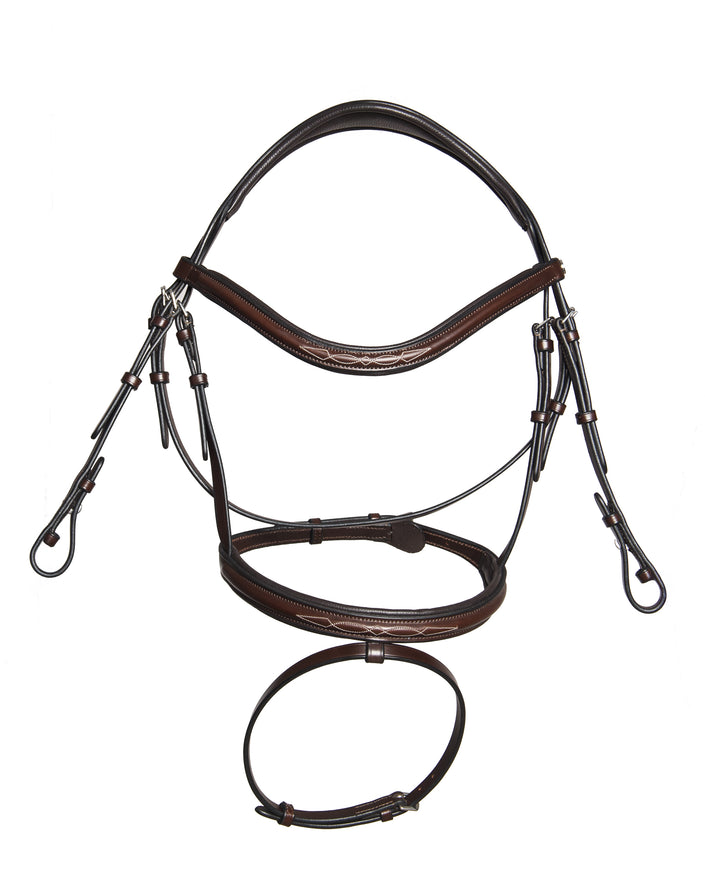 Eventing Bridle With Fancy Stitching