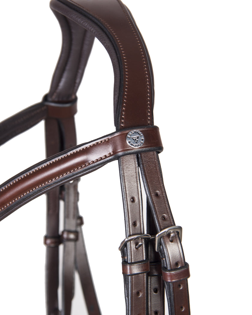 Eventing Bridle With Fancy Stitching