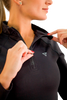 Polo de manga larga Mia Riding para mujer