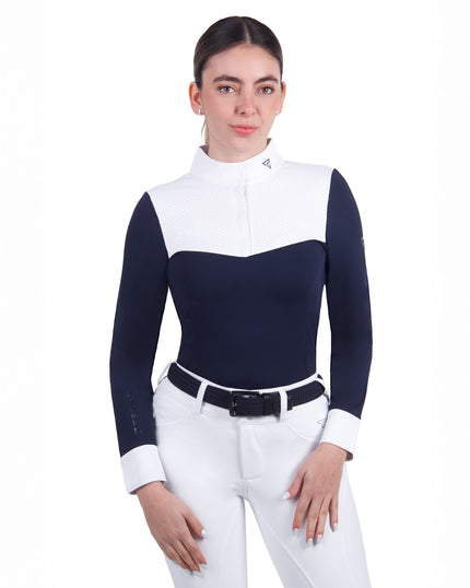 Camisa de manga larga Nova para mujer