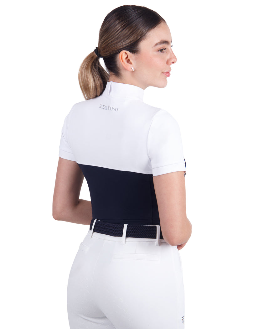 Camisa corta de espectáculo de Sienna W