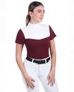 Camisa de espectáculo de manga corta Lyra para mujer
