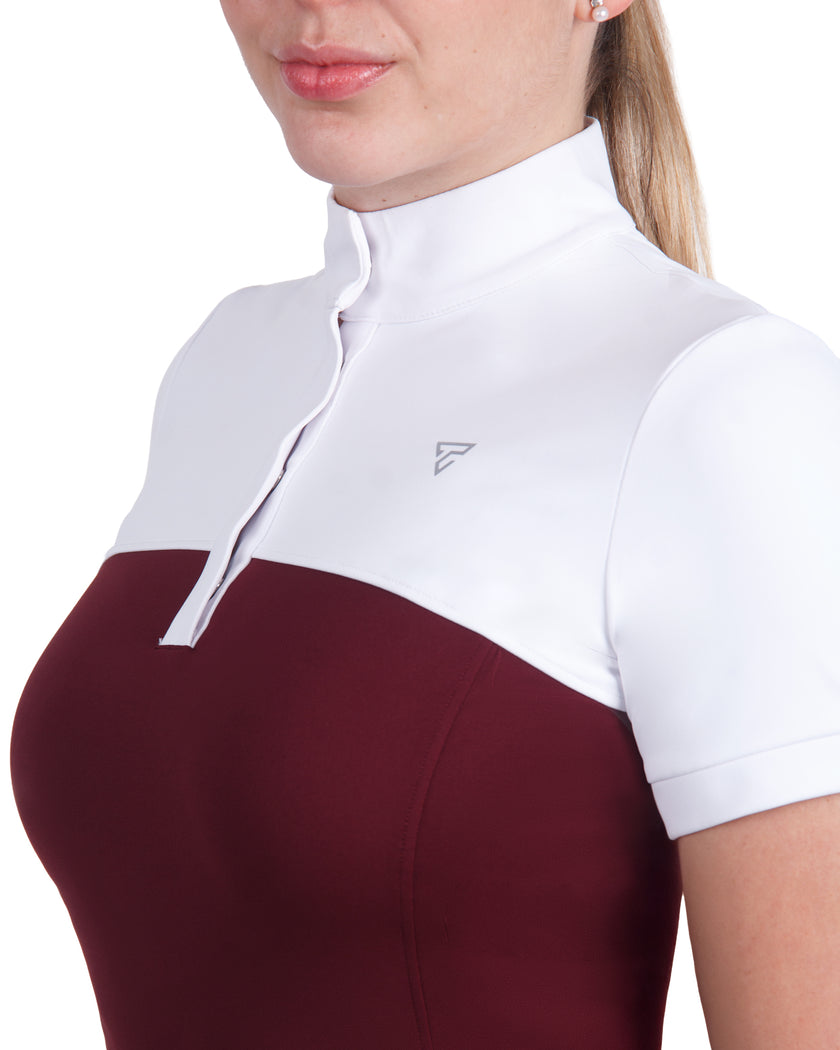 Camisa corta de espectáculo de Sienna W