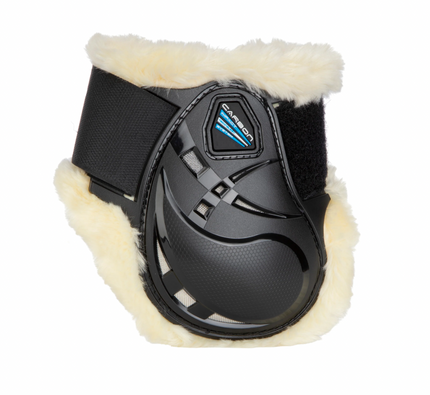 Carbon Lambswool Jumping Boots Hind Legs