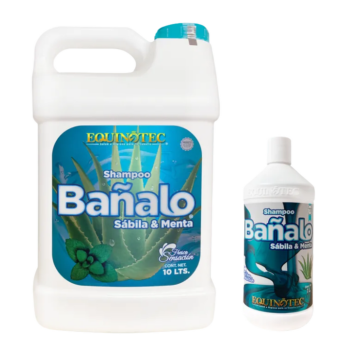 BAÑALO SABILA & MENTA (Shampoo para Caballo)