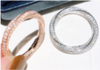 Pendientes circulares de plata
