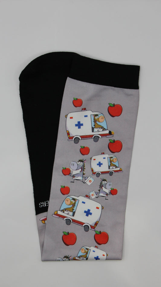 Ambulance Equestrian Socks