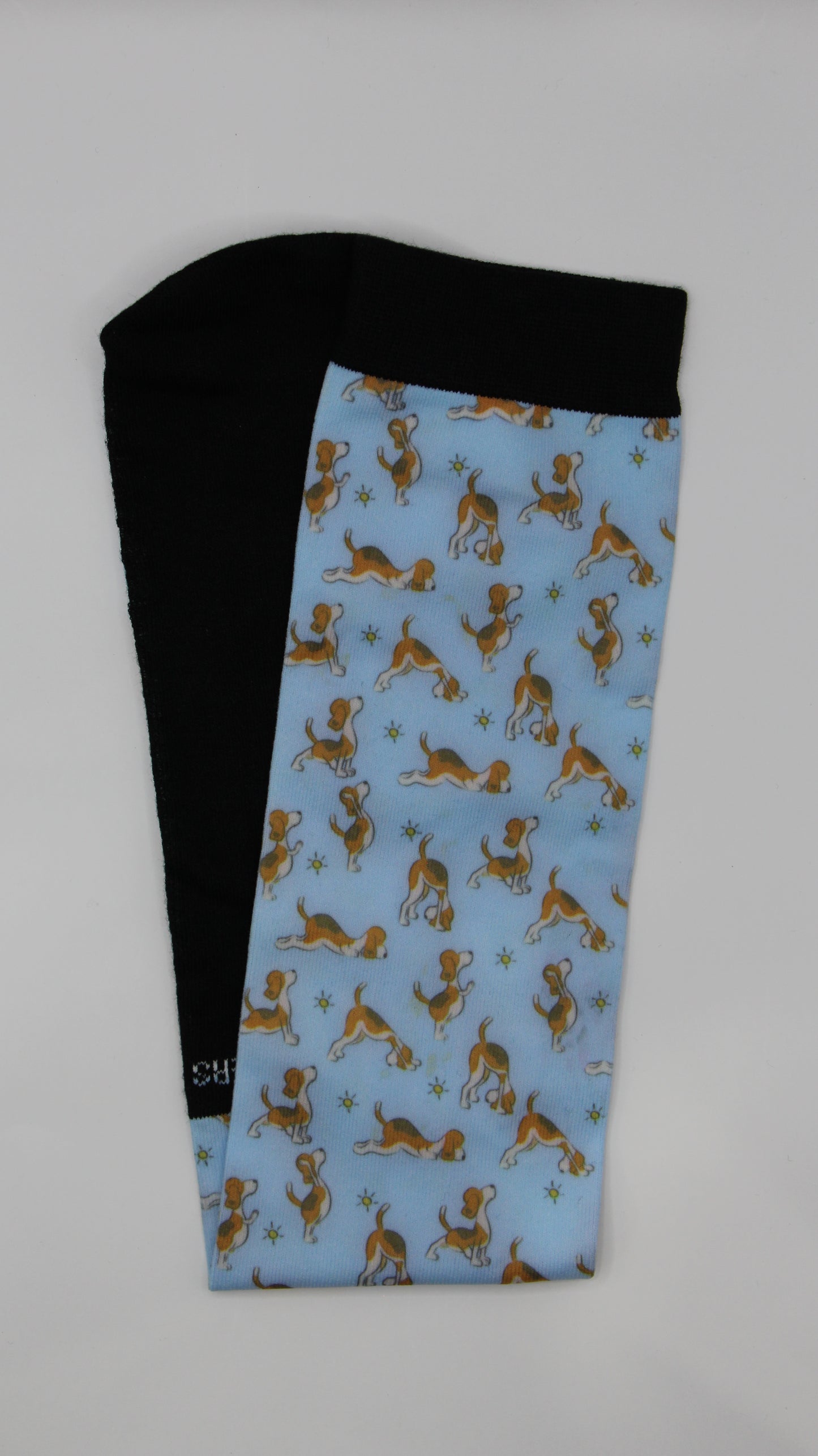 Yoga Dog Equestrian Socks