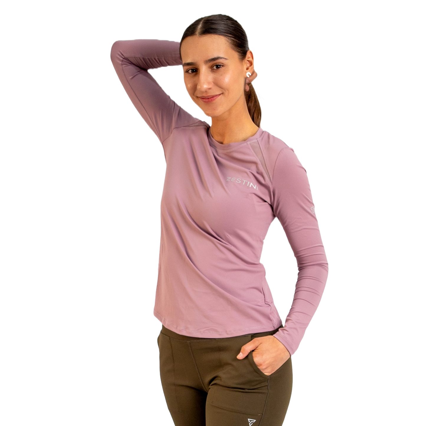 Iris W's Long Sleeve T-Shirt With Mesh