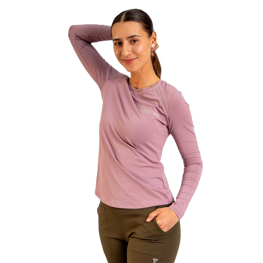 Iris W's Long Sleeve T-Shirt With Mesh