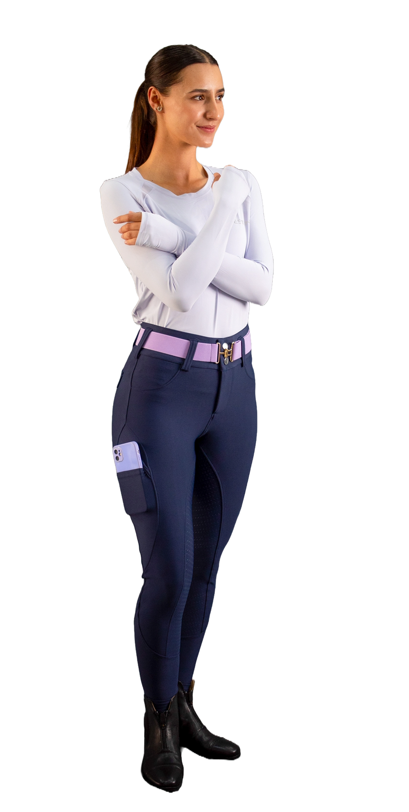 Iris W's Long Sleeve T-Shirt With Mesh