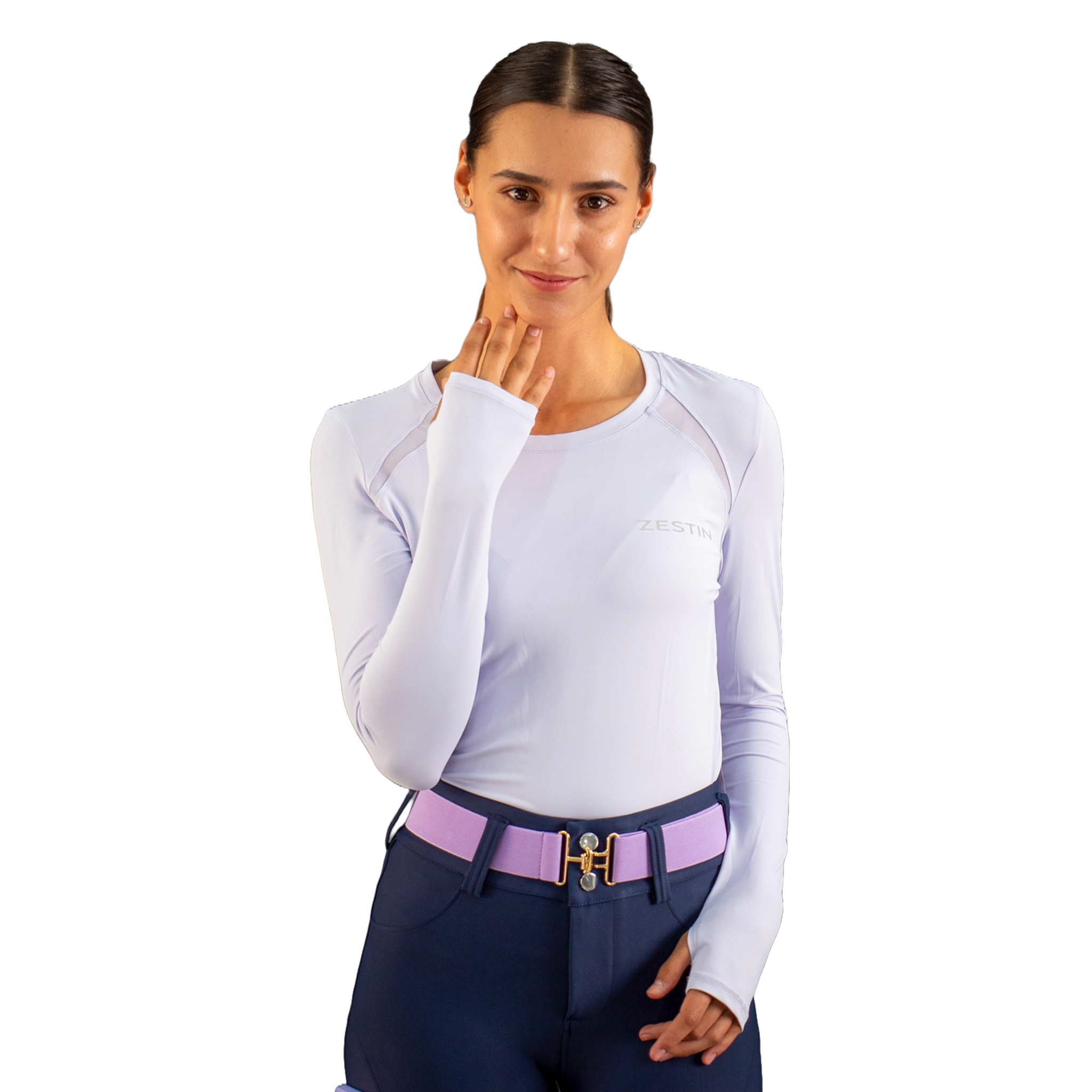 Iris W's Long Sleeve T-Shirt With Mesh