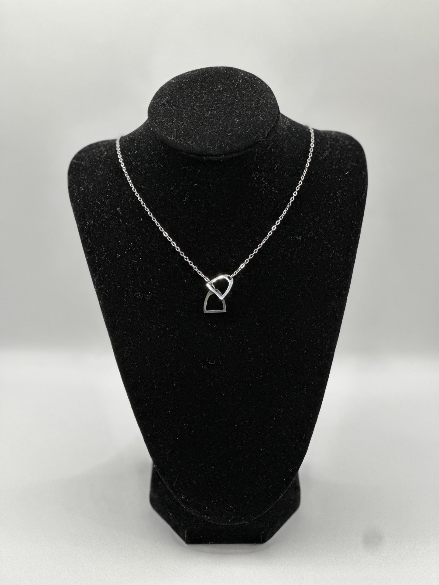 Stainless Steel Stirrup Necklace