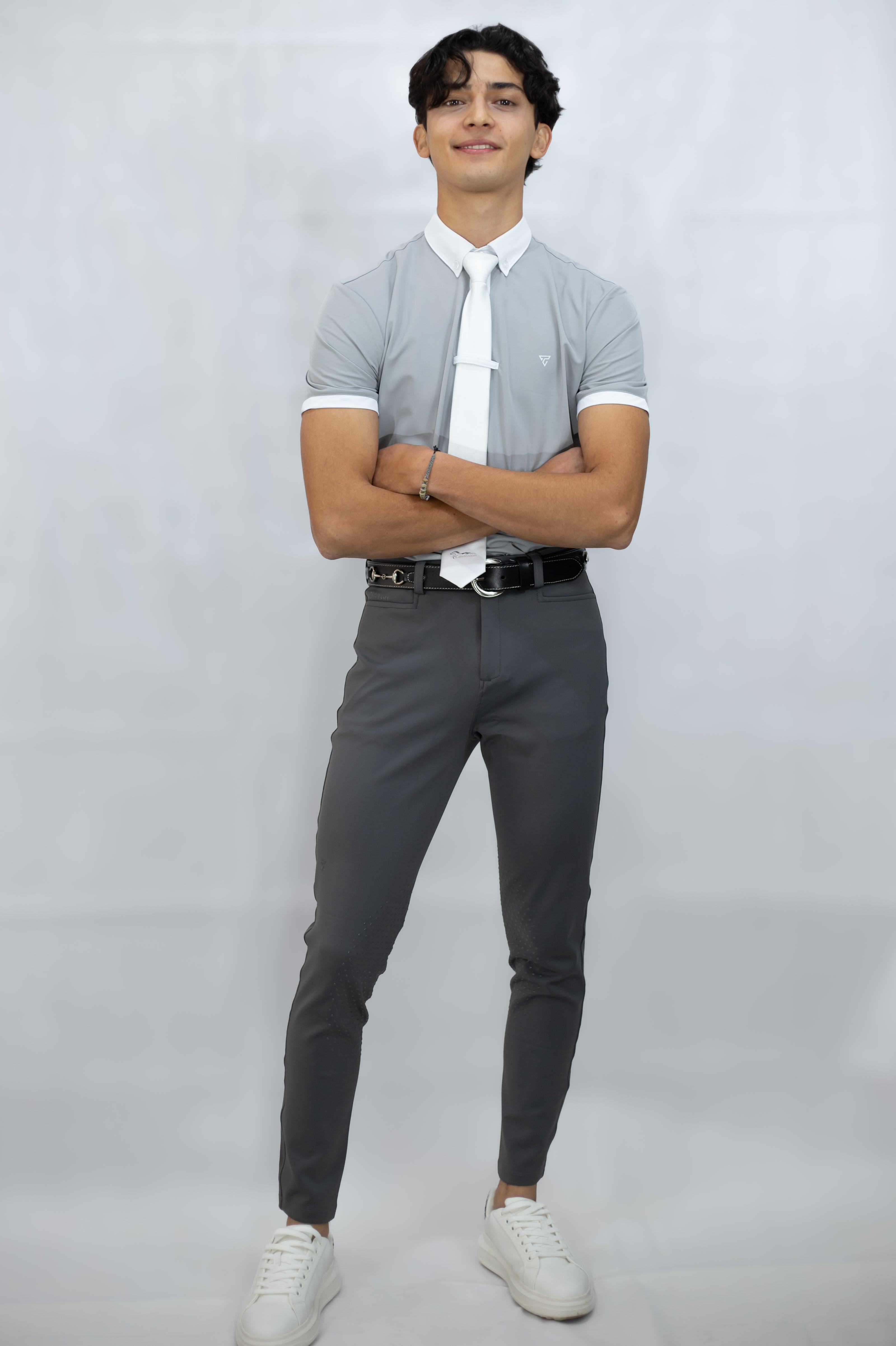 Pantalones de montar de silicona Triton Knee para mujer