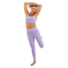 Nia W's Bra and Legging Set