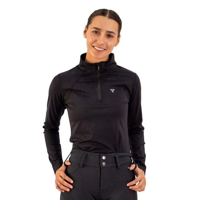 W's Mia Riding Long Sleeve Polo