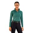 Polo de manga larga Mia Riding para mujer
