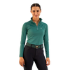 Polo de manga larga Mia Riding para mujer